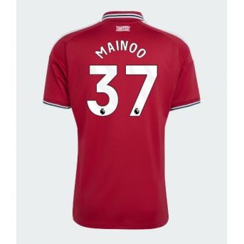 Manchester United Kobbie Mainoo #37 Maglia Gara Casa Repliche 2026-27 Maniche Corte